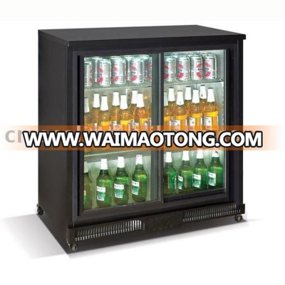 2015 Good Price Sliding Door Beer Cooler